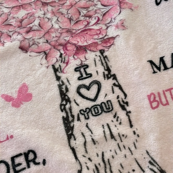 To my granddaughter necklace/bookmark/blanket bundle from grandma/grandpa - Picture 7 of 10